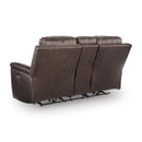  Manufacturer Color_Espresso -- Bleckley PCU1200118 Power Reclining Loveseat with Console and Adjustable Headrest IMAGE 4