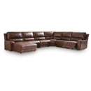  Signature Design by Ashley DeepWakes PCU62607S32 6 pc Reclining Sectional with Chaise IMAGE 1