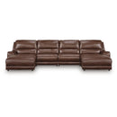  Signature Design by Ashley DeepWakes PCU62607S37 4 pc Reclining Sectional with Double Chaise IMAGE 1