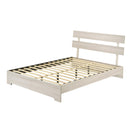 Size_Queen -- Atticus B6982-Q-BED Queen Bed - White IMAGE 2