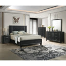  Size_Full -- Charlie B9235-F Full Bed - Charcoal IMAGE 3