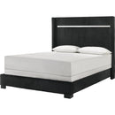  Size_Queen -- Gennro B9295-Q Queen Bed IMAGE 1