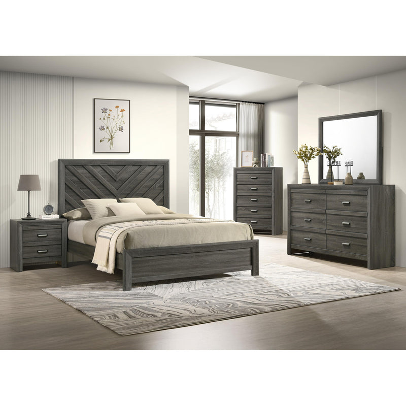  Crown Mark Valor B9335-4 Chest - Grey IMAGE 2