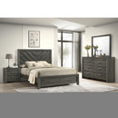  Size_Queen -- Valor B9335-Q Queen Bed - Grey IMAGE 4
