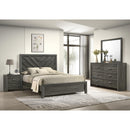  Size_Full -- Valor B9335-F Full Bed - Grey IMAGE 4