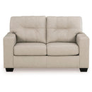  Manufacturer Color_Bone -- Santorine 2170835 Loveseat IMAGE 2