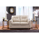  Manufacturer Color_Bone -- Santorine 2170835 Loveseat IMAGE 4