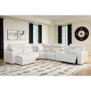  Manufacturer Color_Stone -- ModMax II 65907S19 6 pc Power Reclining Sectional with Chaise and Console IMAGE 2