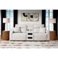  Manufacturer Color_Stone -- ModMax II 65907S2 3 pc Power Reclining Sectional IMAGE 1