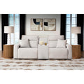  Manufacturer Color_Stone -- ModMax II 65907S3 3 pc Power Reclining Sectional with Console IMAGE 1