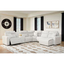  Manufacturer Color_Stone -- ModMax II 65907S6 6 pc Power Reclining Sectional with Chaise and Console IMAGE 2