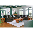  Manufacturer Color_Chocolate -- Midnight-Madness 98104S23 6 pc Sectional with Chaise IMAGE 4