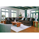 Manufacturer Color_Chocolate -- Midnight-Madness 98104S24 6 pc Sectional with Chaise IMAGE 4