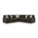  Manufacturer Color_Chocolate -- Midnight-Madness 98104S26 5 pc Sectional IMAGE 1