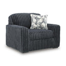  Manufacturer Color_Gunmetal -- Midnight-Madness 9810523 Chair and a Half IMAGE 1