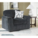  Manufacturer Color_Gunmetal -- Midnight-Madness 9810523 Chair and a Half IMAGE 4
