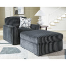  Manufacturer Color_Gunmetal -- Midnight-Madness 9810523 Chair and a Half IMAGE 5