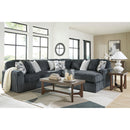  Manufacturer Color_Gunmetal -- Midnight-Madness 98105S23 5 pc Sectional with Chaise IMAGE 3