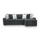  Manufacturer Color_Gunmetal -- Midnight-Madness 98105S3 2 pc Sectional Sofa Chaise IMAGE 1