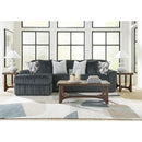  Manufacturer Color_Gunmetal -- Midnight-Madness 98105S4 2 pc Sectional Sofa Chaise IMAGE 3