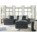  Manufacturer Color_Gunmetal -- Midnight-Madness 98105S4 2 pc Sectional Sofa Chaise IMAGE 5