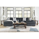  Manufacturer Color_Gunmetal -- Midnight-Madness 98105S7 3 pc Double Chaise Sectional IMAGE 2