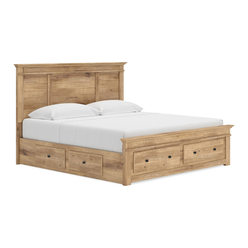  Signature Design by Ashley Makidern PCB1170B15 King Panel Storage Bed IMAGE 1
