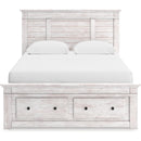  Size_King -- Makidern PCB1171B15 King Panel Storage Bed IMAGE 2