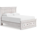  Size_Full -- Makidern PCB1171B23 Full Panel Storage Bed IMAGE 8