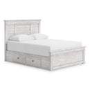  Size_Full -- Makidern PCB1171B31 Full Panel Bed with Storage IMAGE 1