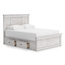  Size_Full -- Makidern PCB1171B31 Full Panel Bed with Storage IMAGE 2
