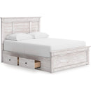  Size_Full -- Makidern PCB1171B39 Full Panel Bed with Storage IMAGE 2