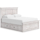  Size_Full -- Makidern PCB1171B39 Full Panel Bed with Storage IMAGE 8