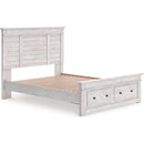  Size_Queen -- Makidern PCB1171B4 Queen Panel Storage Bed IMAGE 1