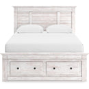  Size_Queen -- Makidern PCB1171B4 Queen Panel Storage Bed IMAGE 7