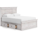  Size_Queen -- Makidern PCB1171B7 Queen Panel Storage Bed IMAGE 2