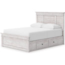  Size_Queen -- Makidern PCB1171B7 Queen Panel Storage Bed IMAGE 3