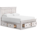  Size_Queen -- Makidern PCB1171B9 Queen Panel Storage Bed IMAGE 3