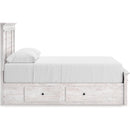  Size_Queen -- Makidern PCB1171B9 Queen Panel Storage Bed IMAGE 6