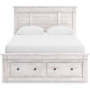  Size_Queen -- Makidern PCB1171B9 Queen Panel Storage Bed IMAGE 8