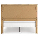  Size_King -- Maystonna PCB1580B6 King Crossbuck Panel Bed IMAGE 7