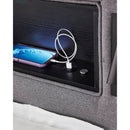  Size_Twin -- Verishaw PCB2721B23 Twin Upholstered Bed IMAGE 16