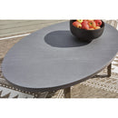  Signature Design by Ashley Harmony Headlands PCP428-701 Oval Cocktail Table IMAGE 4