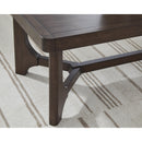  Signature Design by Ashley Korestone T438-1 Rectangular Cocktail Table IMAGE 5