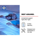  Size_Split California King -- Albany II Euro Pillow Top Soft Mattress (Split California King) IMAGE 16