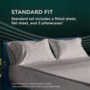  Tempur-Pedic TEMPUR-Adapt Luxe Egyptian Cotton Sheets - Graphite (Twin) IMAGE 19