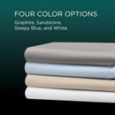  Tempur-Pedic TEMPUR-Adapt Luxe Egyptian Cotton Sheets - Sleepy Blue (Split California King) IMAGE 14
