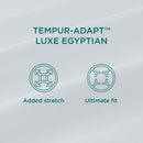  Tempur-Pedic TEMPUR-Adapt Luxe Egyptian Cotton Sheets - White (Queen) IMAGE 10