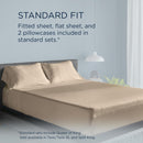  Tempur-Pedic TEMPUR breeze cooling Sheet Set Sandstone (California King ) IMAGE 10