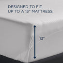  Tempur-Pedic TEMPUR breeze cooling Sheet Set White (Split California King) IMAGE 4